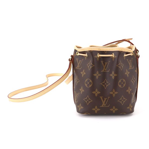 90178867 02 Louis Vuitton Monogram Nano Noe Shoulder Bag Brown