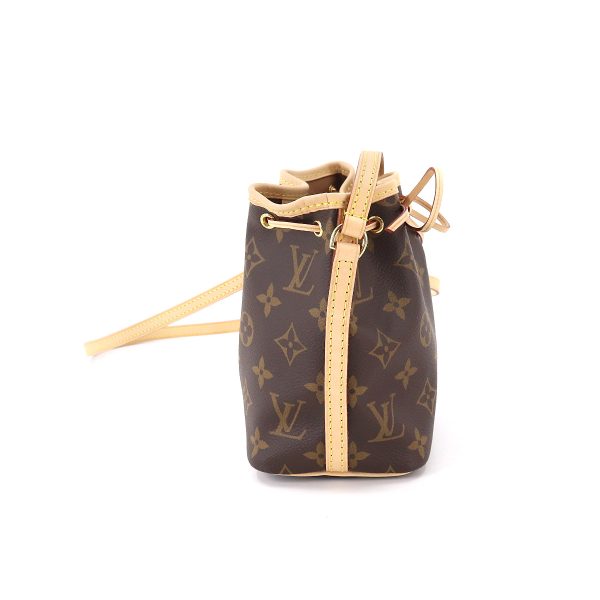 90178867 03 Louis Vuitton Monogram Nano Noe Shoulder Bag Brown