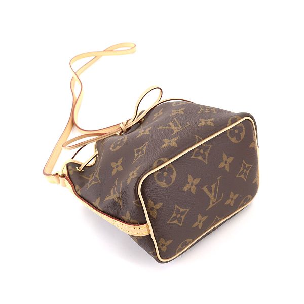 90178867 04 Louis Vuitton Monogram Nano Noe Shoulder Bag Brown