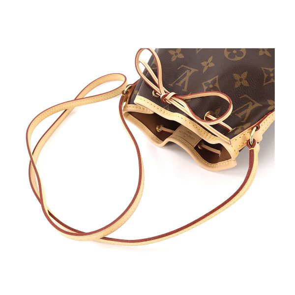 90178867 05 Louis Vuitton Monogram Nano Noe Shoulder Bag Brown