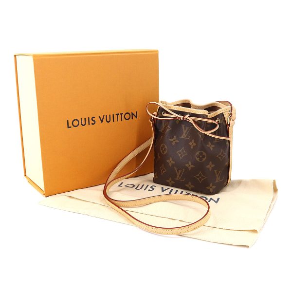 90178867 08 Louis Vuitton Monogram Nano Noe Shoulder Bag Brown