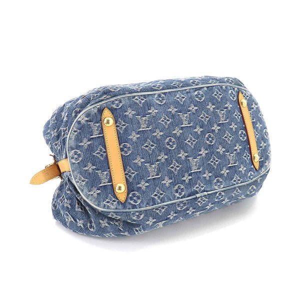 90178935 04 Louis Vuitton Monogram Denim XL Shoulder Bag Canvas Blue