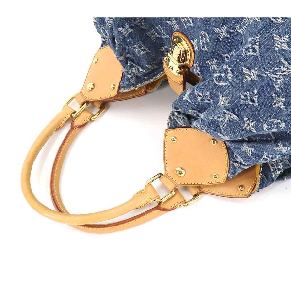 90178935 05 Louis Vuitton Monogram Denim XL Shoulder Bag Canvas Blue