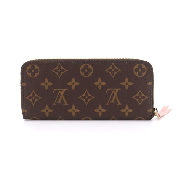 90178944 02 Louis Vuitton Monogram Portefeuille Clemence Round Zipper Long Wallet