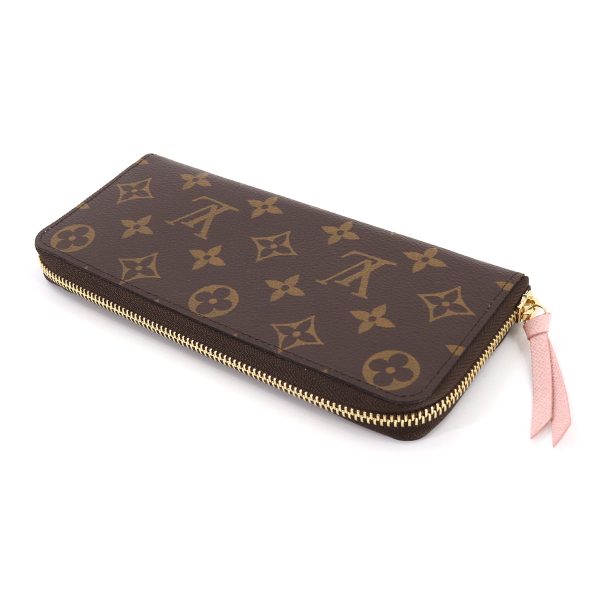 90178944 03 Louis Vuitton Monogram Portefeuille Clemence Round Zipper Long Wallet