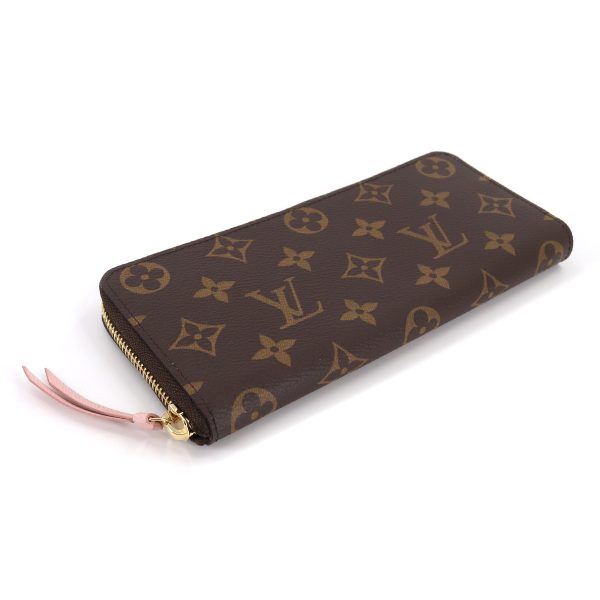 90178944 04 Louis Vuitton Monogram Portefeuille Clemence Round Zipper Long Wallet