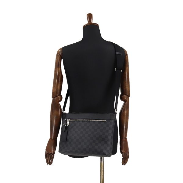 90179125 09 Louis Vuitton Damier Graphite Mick PM NM Shoulder Bag