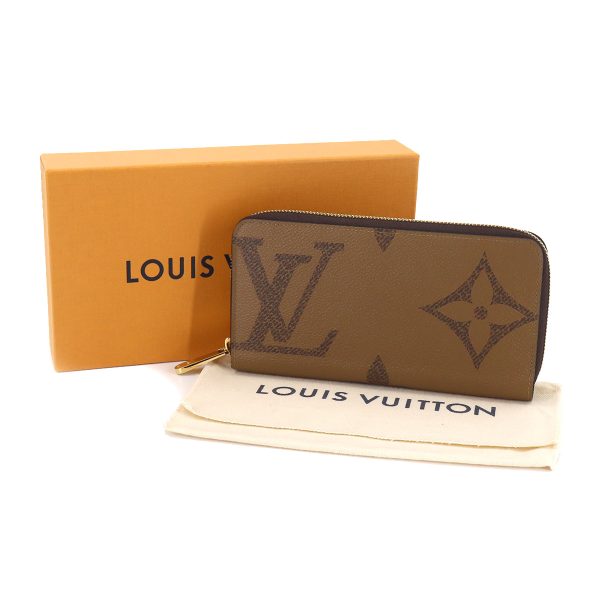 90179194 09 Louis Vuitton Monogram Giant Zippy Round Zipper Long Wallet