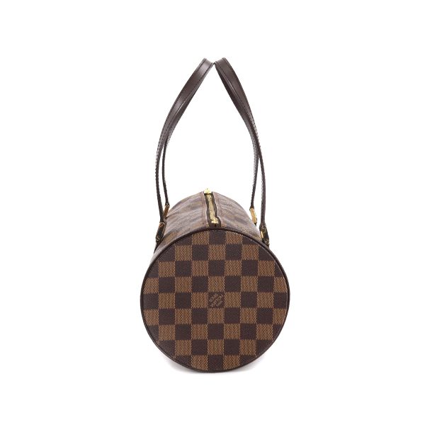 90179198 03 Louis Vuitton Damier Papillon 30 Hand Bag Ebene Brown