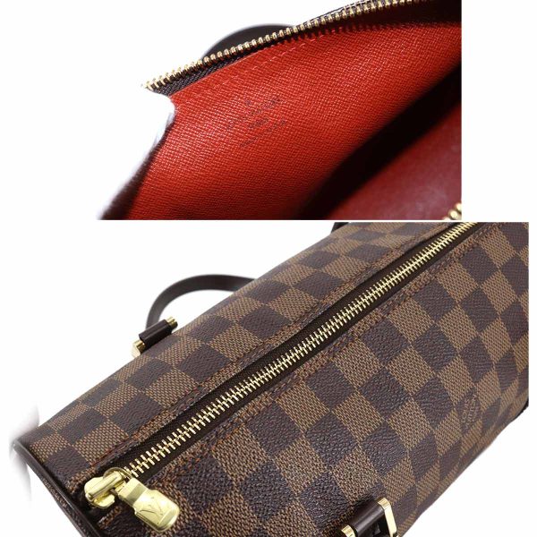 90179198 07 Louis Vuitton Damier Papillon 30 Hand Bag Ebene Brown