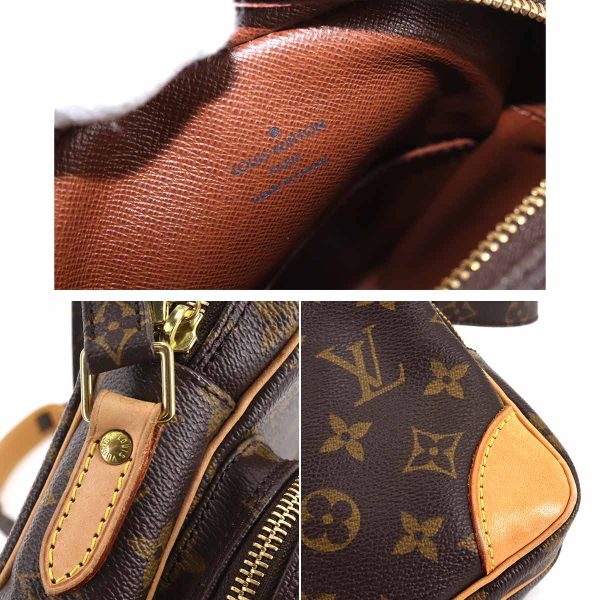 90179297 08 Louis Vuitton Monogram Amazon Shoulder Bag Brown