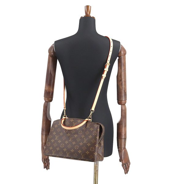 90179530 10 Louis Vuitton Monogram Petit Palais PM 2way Shoulder Bag Brown