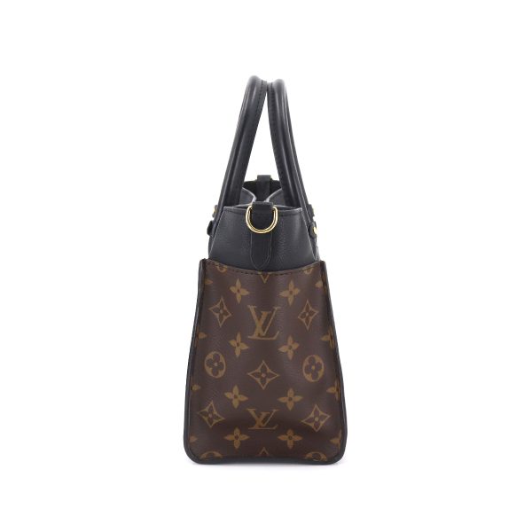 90179572 03 Louis Vuitton Monogram On My Side PM 2way Shoulder Bag Leather