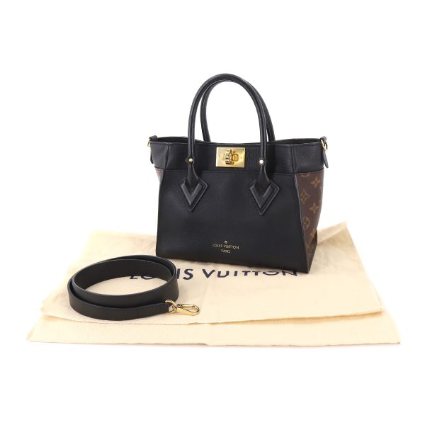 90179572 09 Louis Vuitton Monogram On My Side PM 2way Shoulder Bag Leather