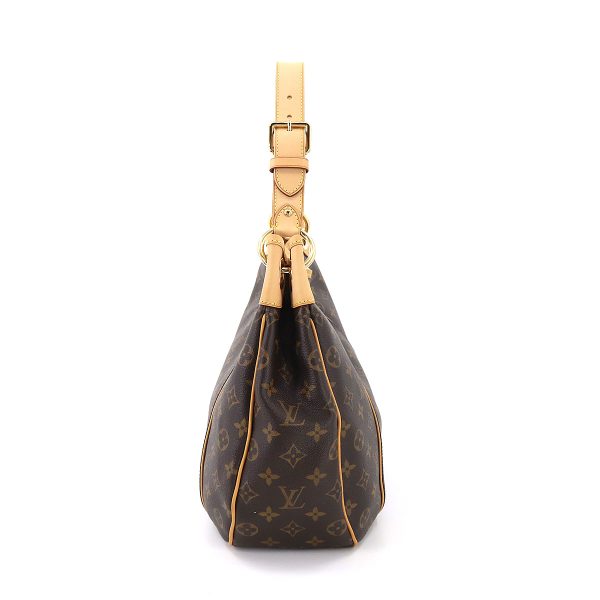 90179581 03 Louis Vuitton Monogram Galliera PM Shoulder Bag Brown