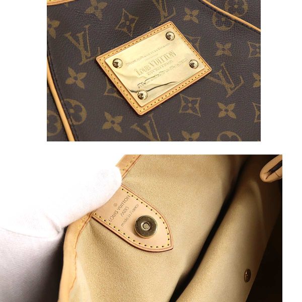 90179581 08 Louis Vuitton Monogram Galliera PM Shoulder Bag Brown