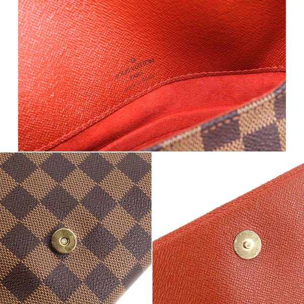 90179648 08 Louis Vuitton Damier Musette Salsa Long Shoulder Bag Ebene