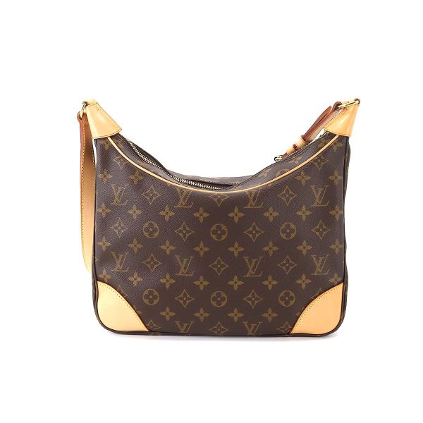 90179705 02 Louis Vuitton Monogram Boulogne Shoulder Bag Brown