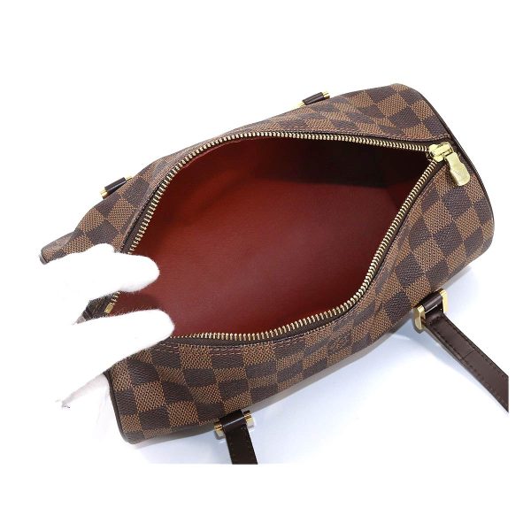 90180345 06 Louis Vuitton Damier Papillon PM Hand Bag Ebene