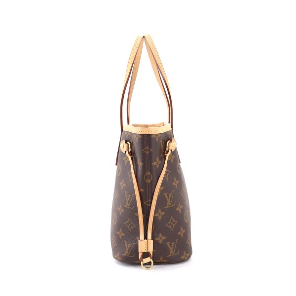 90180822 03 Louis Vuitton Monogram Neverfull PM Tote Bag Brown Pivowanne