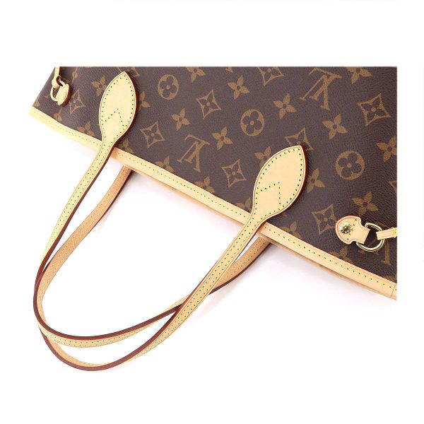 90180822 05 Louis Vuitton Monogram Neverfull PM Tote Bag Brown Pivowanne