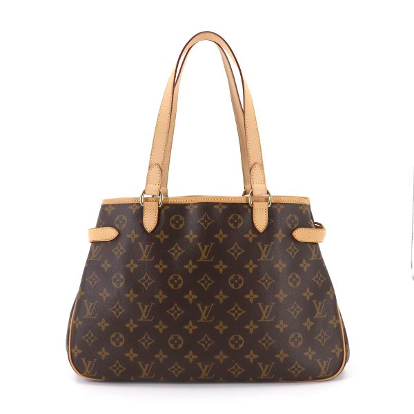 90180852 02 Louis Vuitton Monogram Batignolle Orizontal Tote Bag Brown