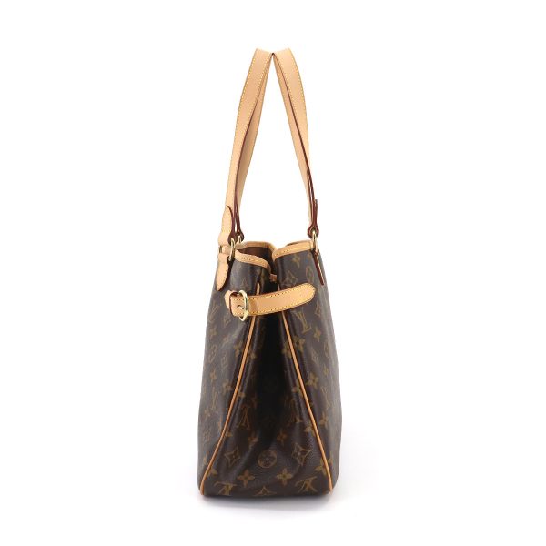 90180852 03 Louis Vuitton Monogram Batignolle Orizontal Tote Bag Brown