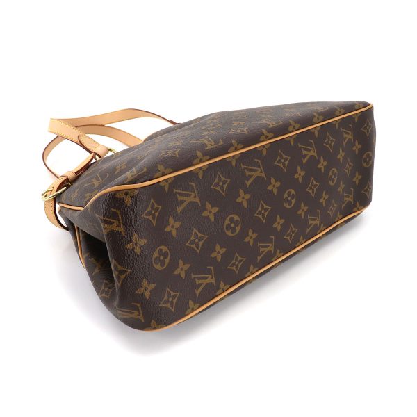 90180852 04 Louis Vuitton Monogram Batignolle Orizontal Tote Bag Brown