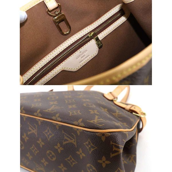 90180852 07 Louis Vuitton Monogram Batignolle Orizontal Tote Bag Brown