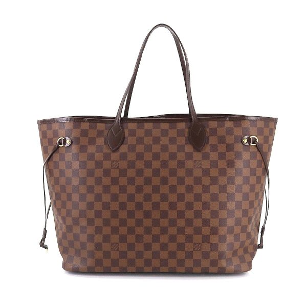 90180860 02 Louis Vuitton Damier Neverfull GM Tote Bag Ebene Cerise