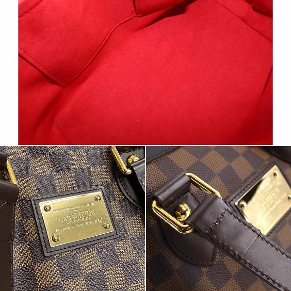 90180868 07 Louis Vuitton Damier Hampstead PM Tote Bag Ebene