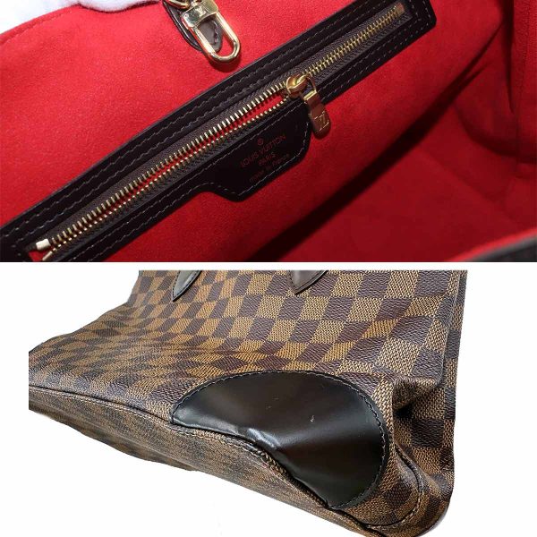 90180868 08 Louis Vuitton Damier Hampstead PM Tote Bag Ebene