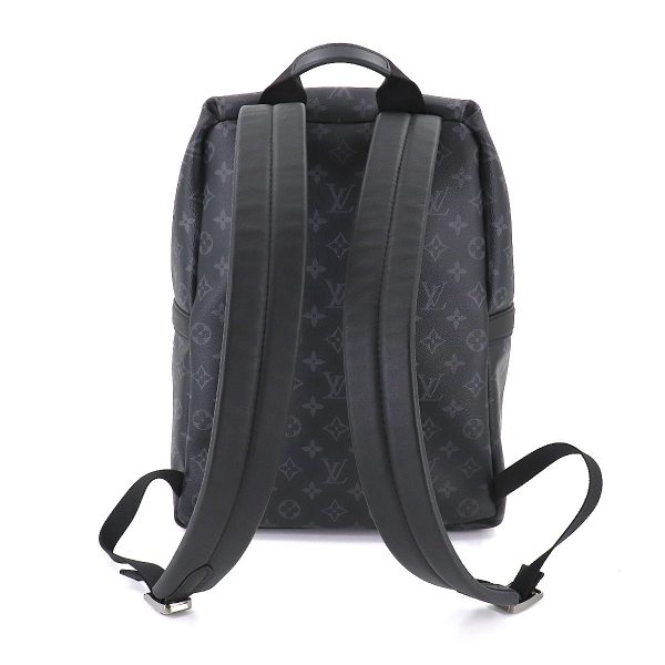 90180901 02 Louis Vuitton Monogram Eclipse Apollo Backpack Rucksack Black