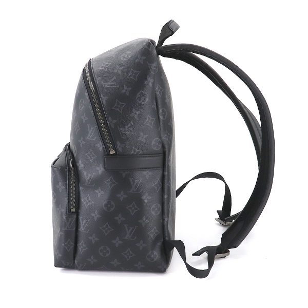 90180901 03 Louis Vuitton Monogram Eclipse Apollo Backpack Rucksack Black