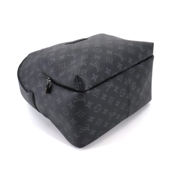 90180901 04 Louis Vuitton Monogram Eclipse Apollo Backpack Rucksack Black