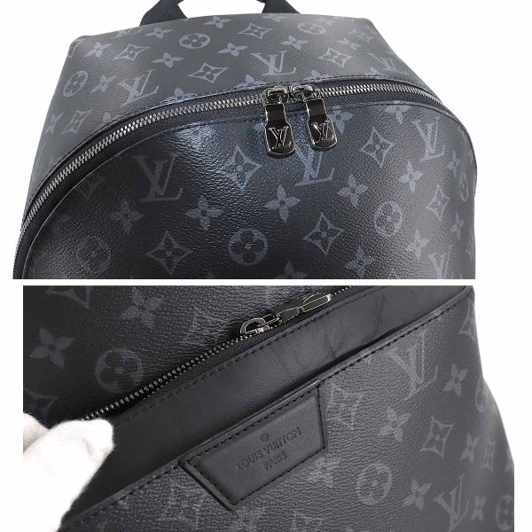 90180901 06 Louis Vuitton Monogram Eclipse Apollo Backpack Rucksack Black