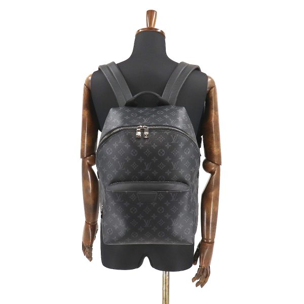 90180901 09 Louis Vuitton Monogram Eclipse Apollo Backpack Rucksack Black