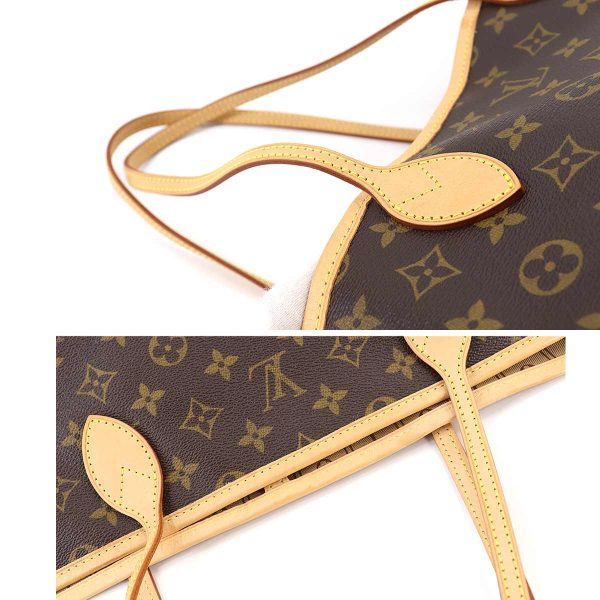 90181209 07 Louis Vuitton Monogram Neverfull GM Tote Bag Brown