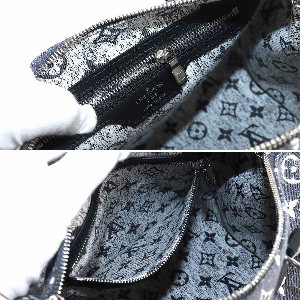 90182105 07 Louis Vuitton Monogram Jacquard Denim Speedy Bandouliere 25 2way Shoulder Bag