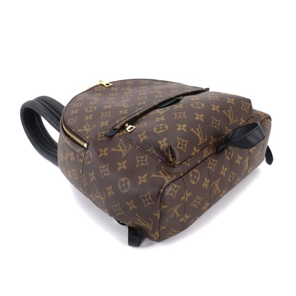 90182356 04 Louis Vuitton Monogram Palm Springs Backpack MM Brown