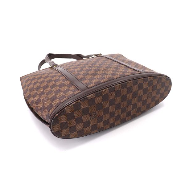 90183480 04 Louis Vuitton Damier Babylon Tote Bag Ebene Brown