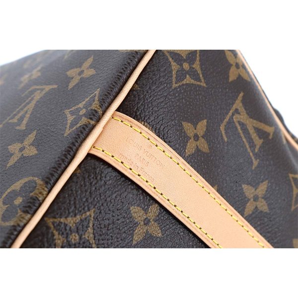 90184227 08 Louis Vuitton Monogram Speedy Bandouliere 25 2way Shoulder Bag Brown