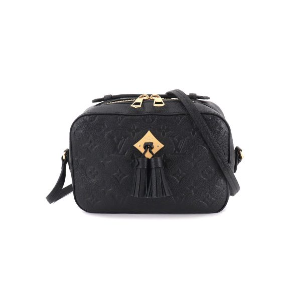 90184685 01 1 Louis Vuitton Monogram Emplant Saintonge 2way Shoulder Bag Leather Noir Black