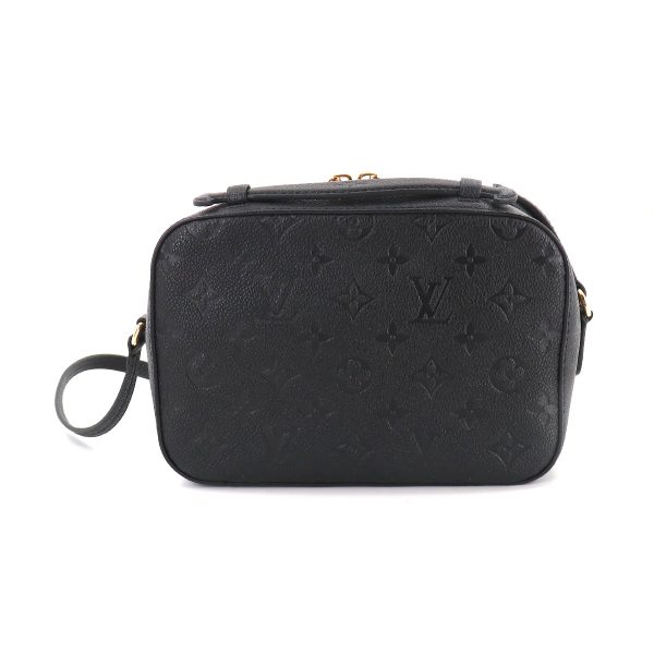 90184685 02 Louis Vuitton Monogram Emplant Saintonge 2way Shoulder Bag Leather Noir Black