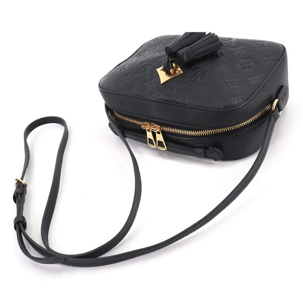 90184685 05 Louis Vuitton Monogram Emplant Saintonge 2way Shoulder Bag Leather Noir Black