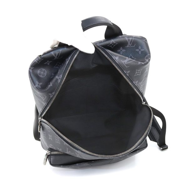 90184748 05 Louis Vuitton Monogram Eclipse Apollo Backpack Rucksack Black