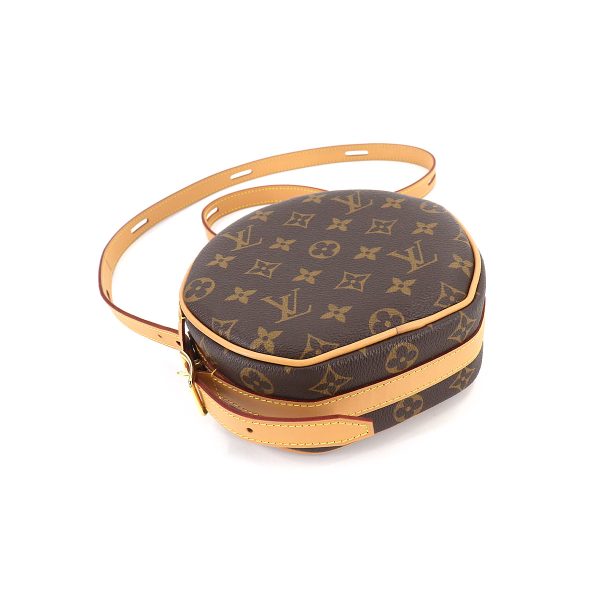 90185124 04 Louis Vuitton Monogram Boite Chapeau Souple PM Shoulder Bag Brown