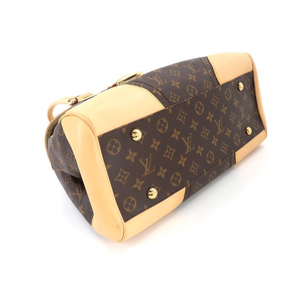 90185188 04 Louis Vuitton Monogram Beverly GM Shoulder Bag Brown Gold Hardware