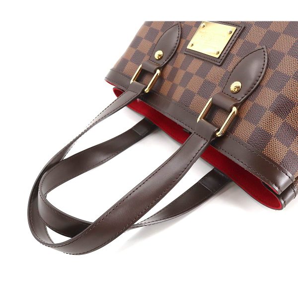 90195243 05 Louis Vuitton Damier Hampstead PM Tote Bag Ebene Brown