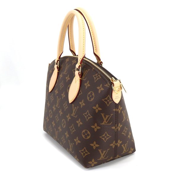 90195330 03 Louis Vuitton Monogram Boetie NM PM Shoulder Bag Brown